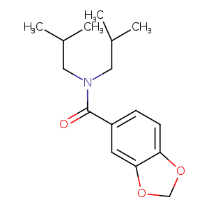 N,N-diisobutyl-1,3-benzodioxole-5-carboxamide