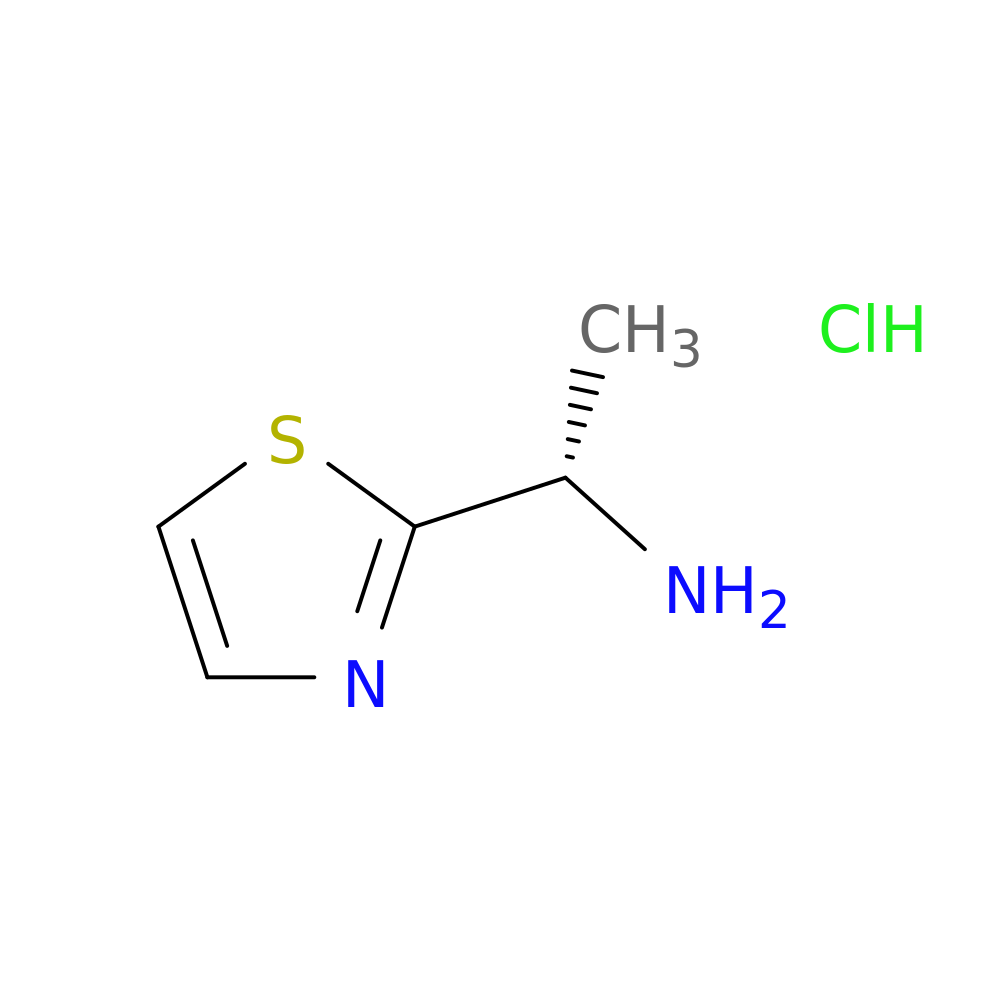 (S)-1-(Thiazol-2-yl)ethanamine hydrochloride