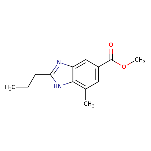 Methyl 7-methyl-2-propyl-1H-benzo[d]imidazole-5-carboxylate
