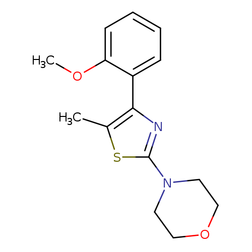 4-[4-(2-methoxyphenyl)-5-methyl-1,3-thiazol-2-yl]morpholine