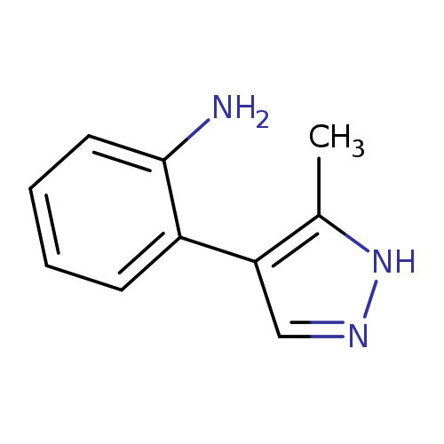 2-(5-methyl-1H-pyrazol-4-yl)aniline