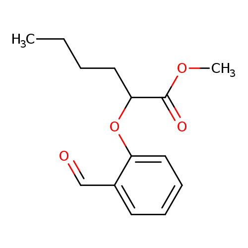 Hexanoic acid, 2-(2-formylphenoxy)-, methyl ester