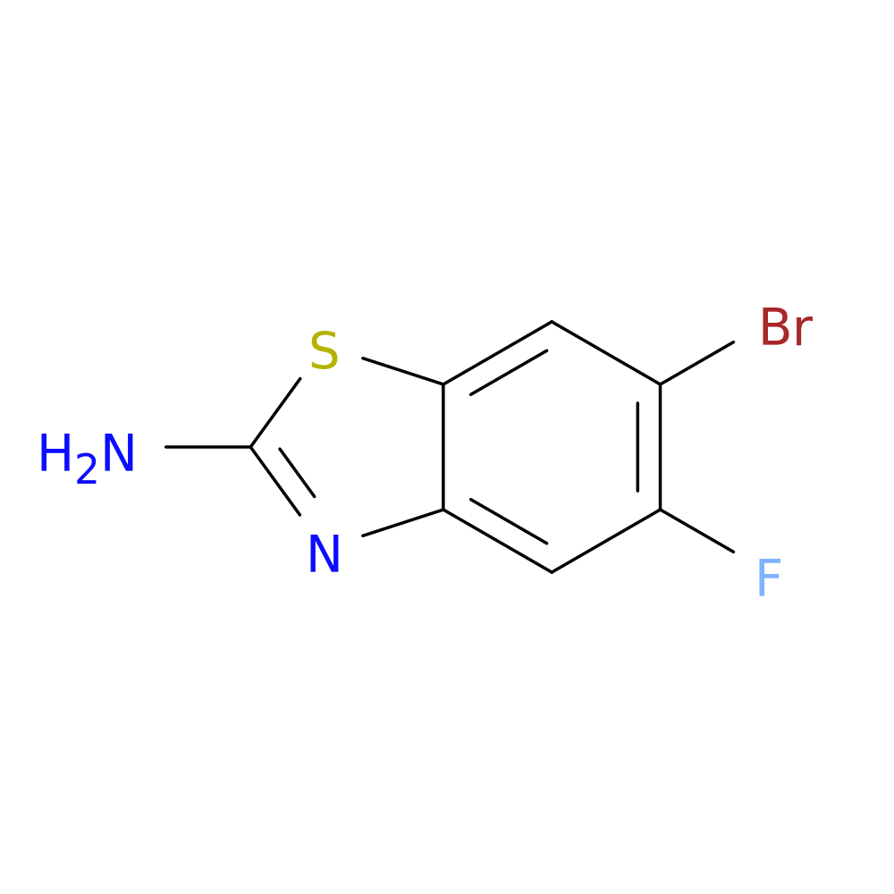 6-bromo-5-fluorobenzo[d]thiazol-2-amine
