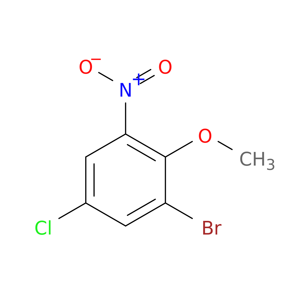 2-Bromo-4-chloro-6-nitroanisole