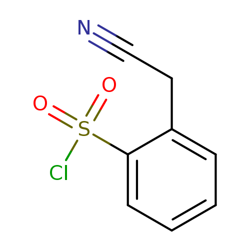 2-(Cyanomethyl)benzene-1-sulfonyl chloride