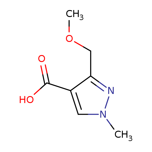 3-(Methoxymethyl)-1-methyl-1H-pyrazole-4-carboxylic acid