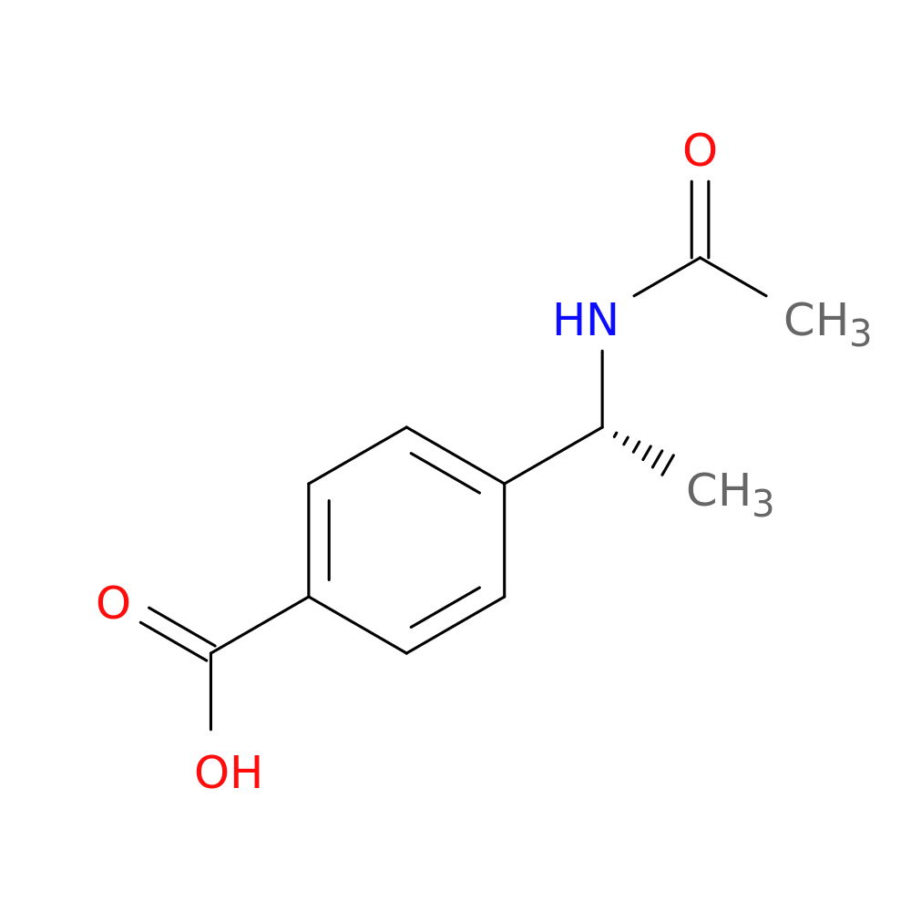 4-[(1R)-1-(Acetylamino)ethyl]benzoic acid