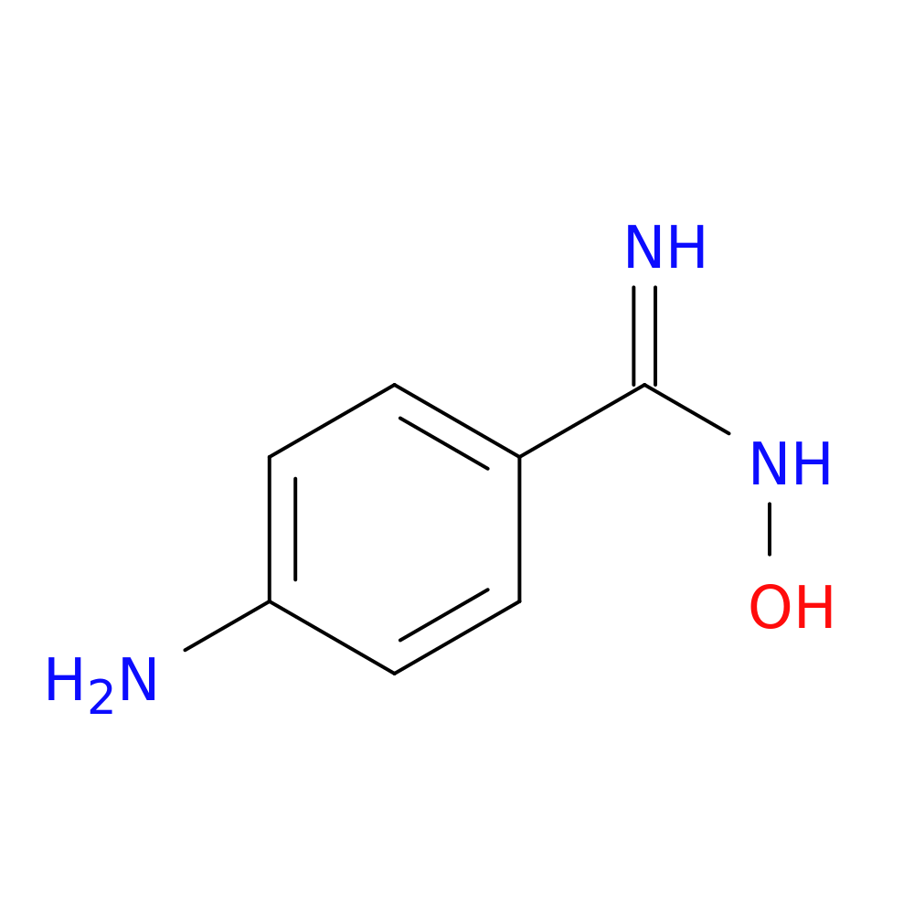 Benzenecarboximidamide, 4-amino-N-hydroxy-