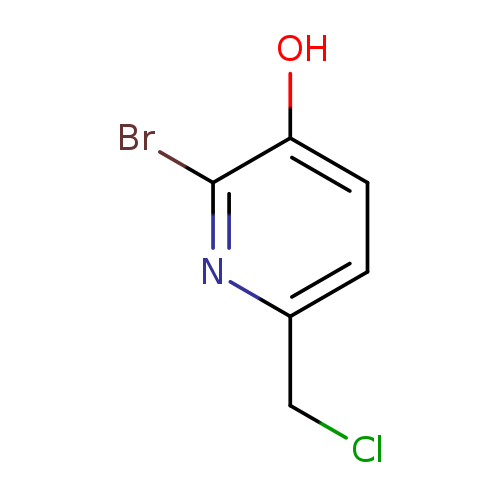 2-bromo-6-(chloromethyl)pyridin-3-ol