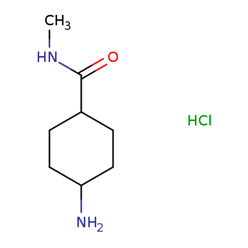4-amino-N-methylcyclohexane-1-carboxamide hydrochloride
