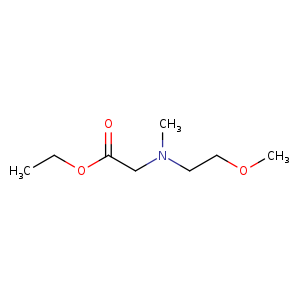 Ethyl n-(2-methoxyethyl)-n-methylglycinate