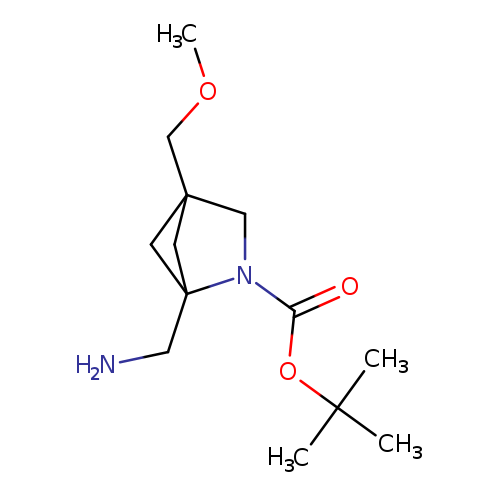 tert-butyl 1-(aminomethyl)-4-(methoxymethyl)-2-azabicyclo[2.1.1]hexane-2-carboxylate