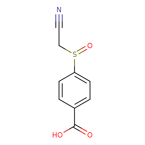 4-(cyanomethanesulfinyl)benzoicacid