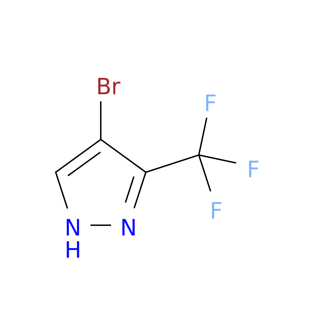 4-Bromo-3-(trifluoromethyl)-1H-pyrazole