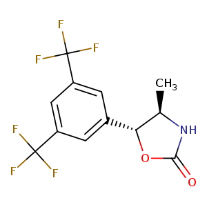 2-Oxazolidinone, 5-[3,5-bis(trifluoromethyl)phenyl]-4-methyl-, (4R,5R)-