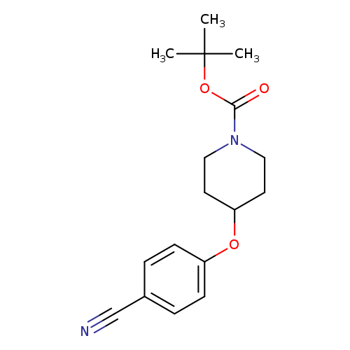 tert-Butyl 4-(4-cyanophenoxy)piperidine-1-carboxylate