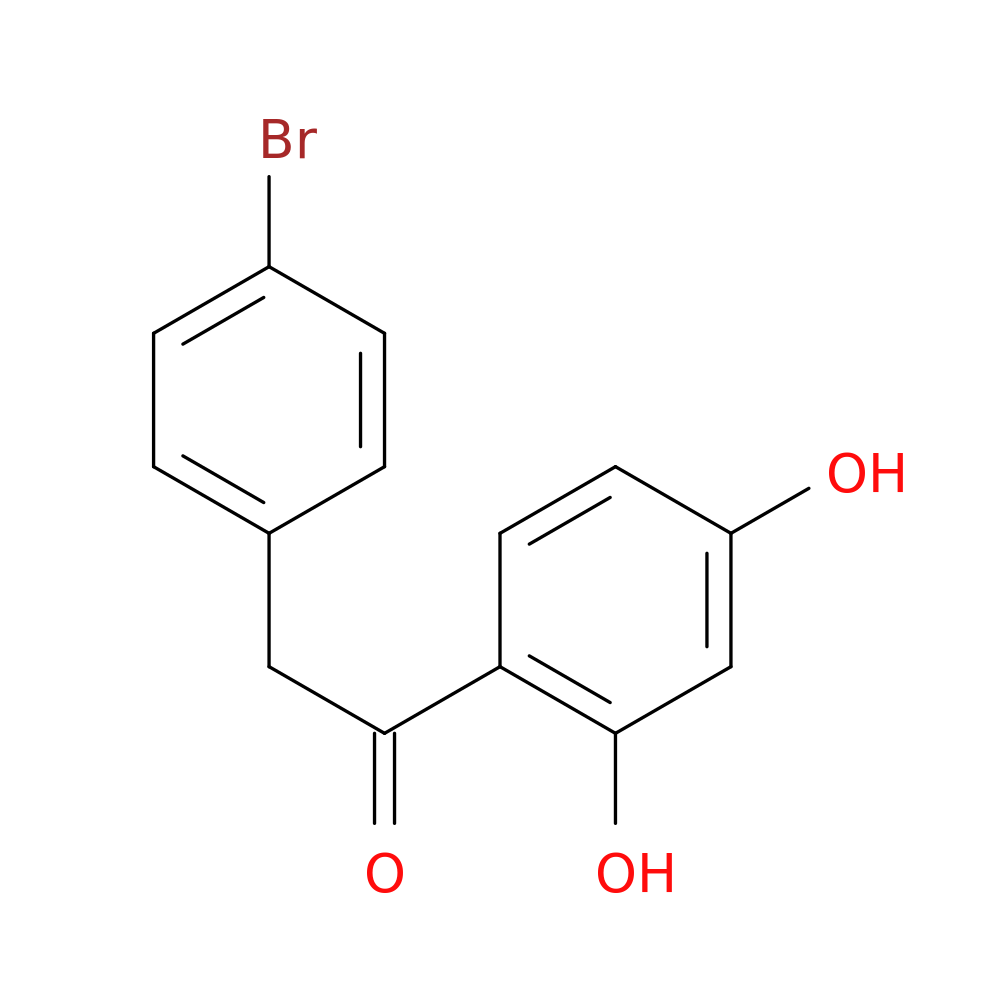 2-(4-Bromophenyl)-1-(2,4-dihydroxyphenyl)ethanone