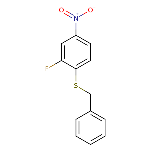 1-(Benzylsulfanyl)-2-fluoro-4-nitrobenzene