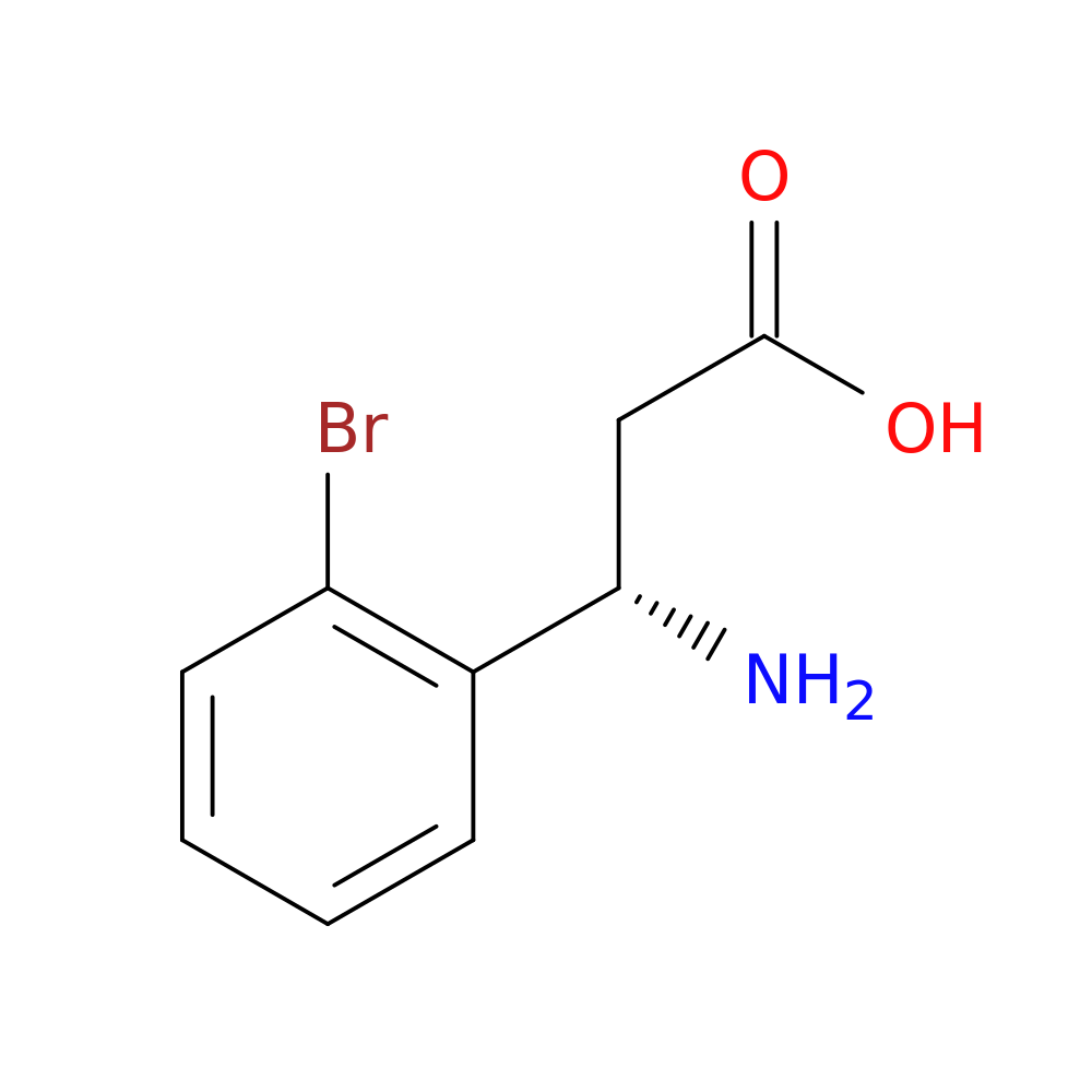 (S)-3-Amino-3-(2-bromophenyl)propanoic acid