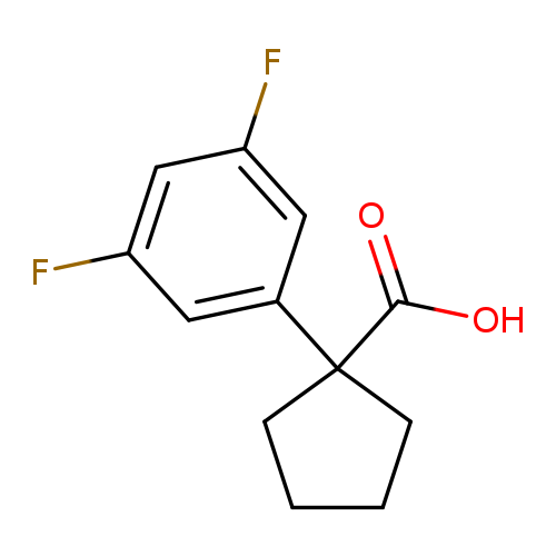 1-(3,5-difluorophenyl)cyclopentane-1-carboxylic acid