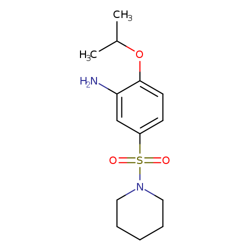 2-Isopropoxy-5-(piperidin-1-ylsulfonyl)aniline