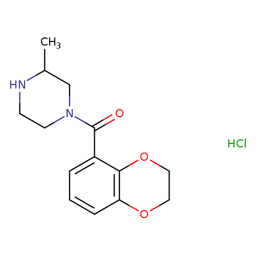 (2,3-Dihydro-benzo[1,4]dioxin-5-yl)-(3-Methyl-piperazin-1-yl)-Methanone hydrochloride