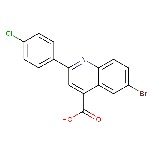 6-Bromo-2-(4-chlorophenyl)quinoline-4-carboxylic acid