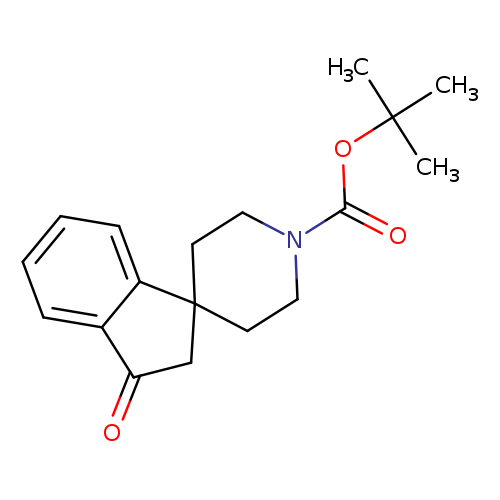 Spiro[1H-indene-1,4'-piperidine]-1'-carboxylic acid, 2,3-dihydro-3-oxo-, 1,1-dimethylethyl ester