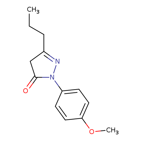 1-(4-methoxyphenyl)-3-propyl-4,5-dihydro-1H-pyrazol-5-one