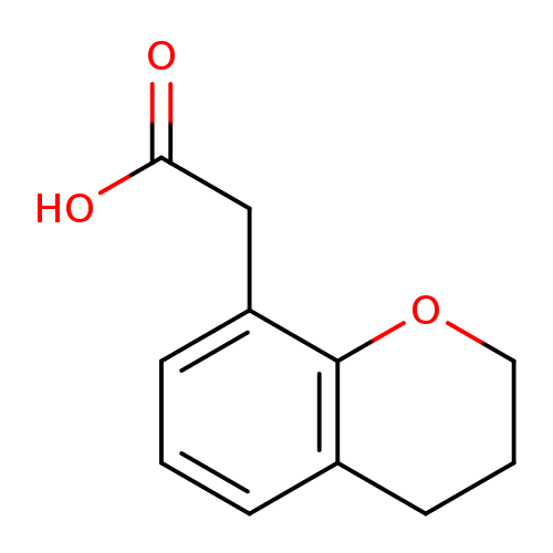 2-(3,4-dihydro-2H-1-benzopyran-8-yl)acetic acid