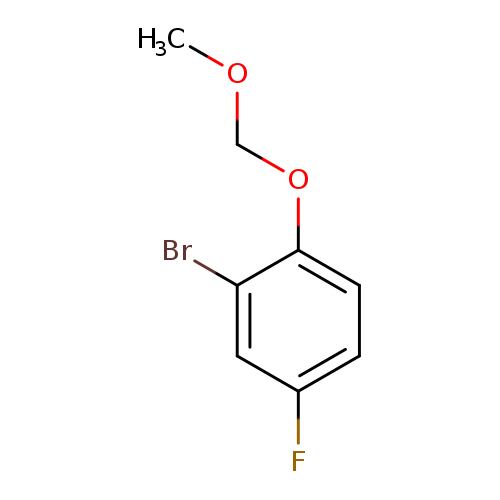 Benzene, 2-bromo-4-fluoro-1-(methoxymethoxy)-