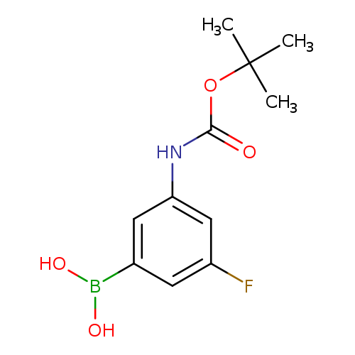 3-((tert-Butoxycarbonyl)amino)-5-fluorophenylboronic acid