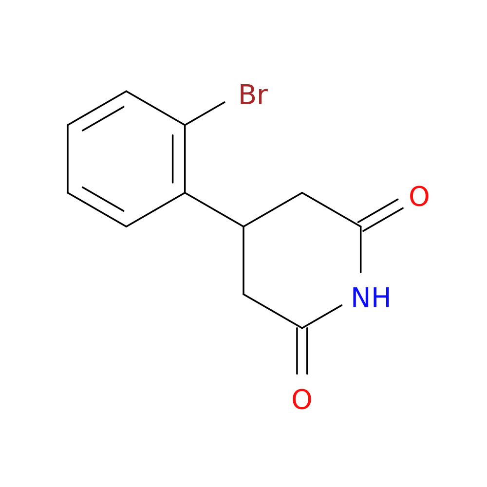 4-(2-Bromophenyl)piperidine-2,6-dione