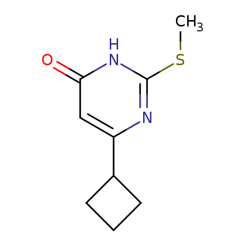6-cyclobutyl-2-(methylthio)pyrimidin-4(3H)-one
