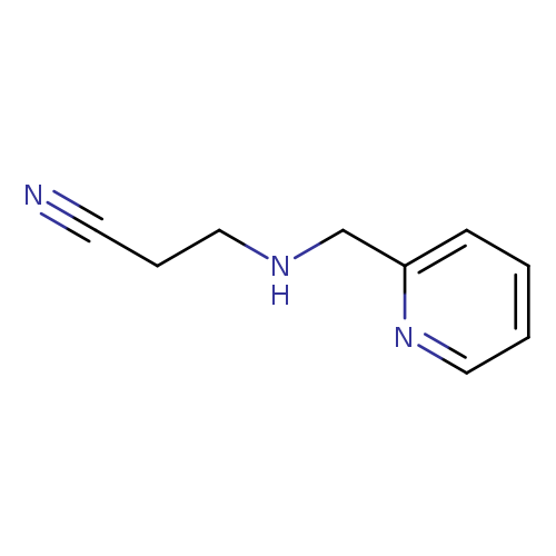 3-[(Pyridin-2-ylmethyl)amino]propanenitrile