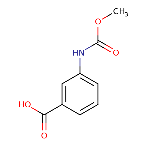3-[(Methoxycarbonyl)amino]benzoic acid