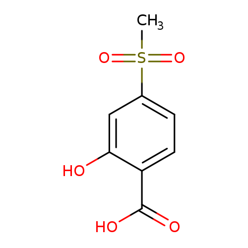 2-Hydroxy-4-methanesulfonylbenzoic acid