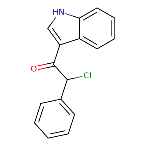 2-CHLORO-1-(1H-INDOL-3-YL)-2-PHENYL-ETHANONE