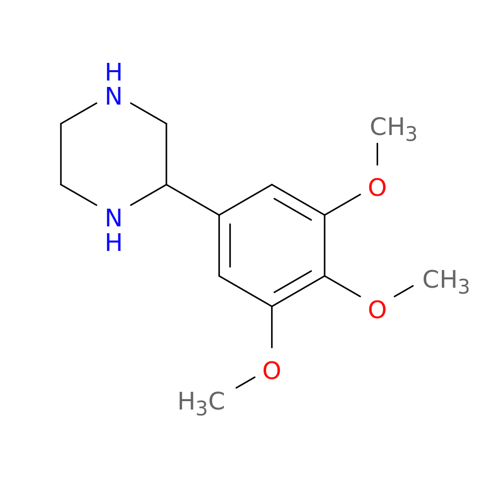 2-(3,4,5-Trimethoxyphenyl)piperazine