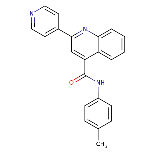 N-(4-methylphenyl)-2-(pyridin-4-yl)quinoline-4-carboxamide