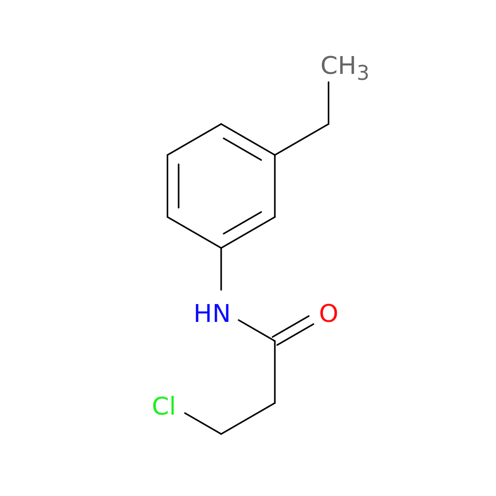 3-Chloro-N-(3-ethylphenyl)propanamide