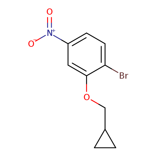 1-Bromo-2-(cyclopropylmethoxy)-4-nitrobenzene