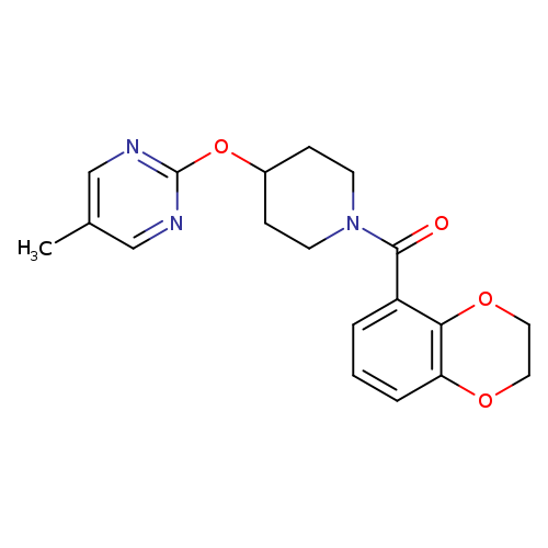 2-{[1-(2,3-dihydro-1,4-benzodioxine-5-carbonyl)piperidin-4-yl]oxy}-5-methylpyrimidine