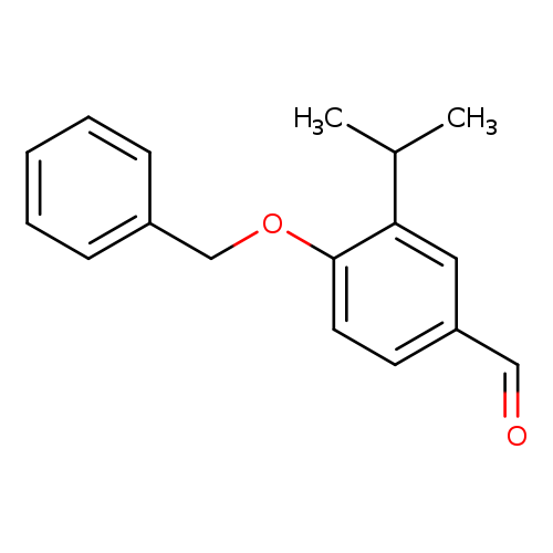 Benzaldehyde, 3-(1-methylethyl)-4-(phenylmethoxy)-