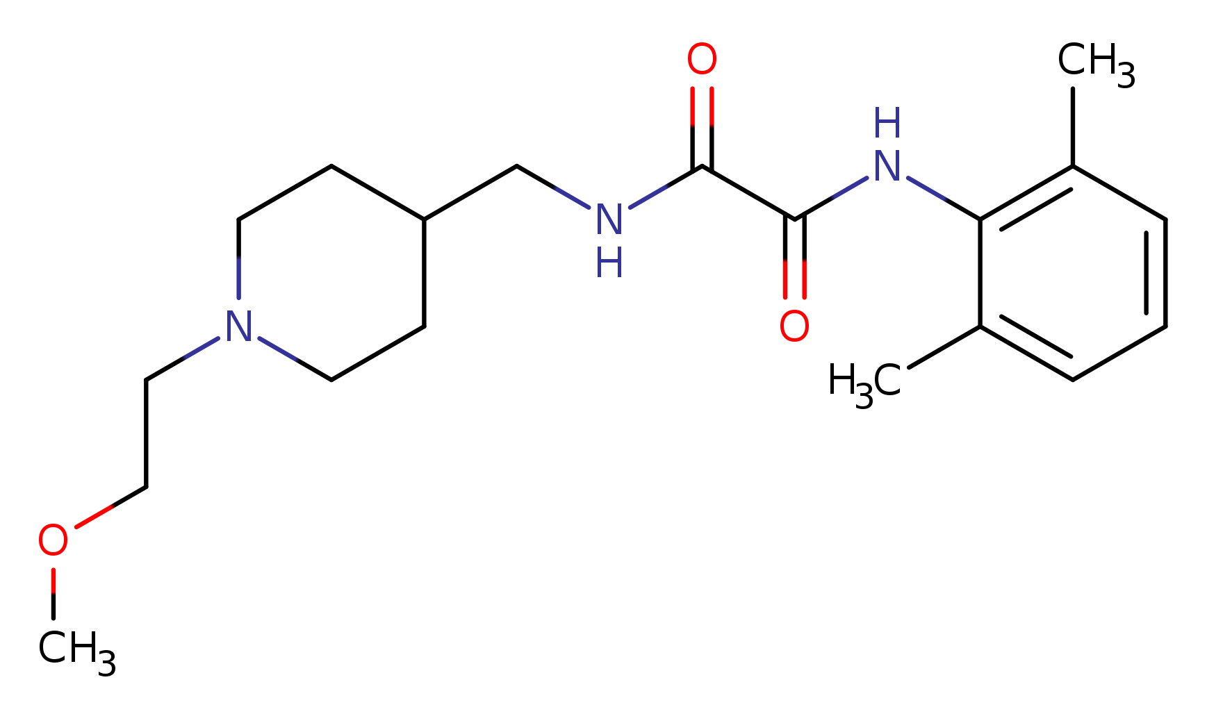 N-(2,6-dimethylphenyl)-N'-{[1-(2-methoxyethyl)piperidin-4-yl]methyl}ethanediamide