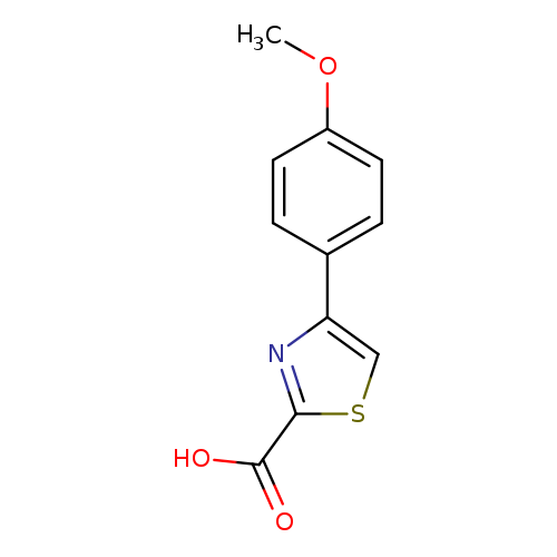 2-Thiazolecarboxylic acid, 4-(4-methoxyphenyl)-