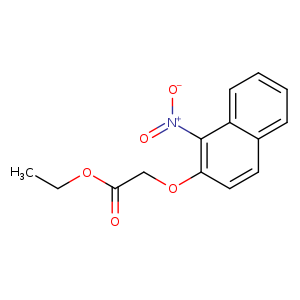 Ethyl [(1-nitro-2-naphthyl)oxy]acetate