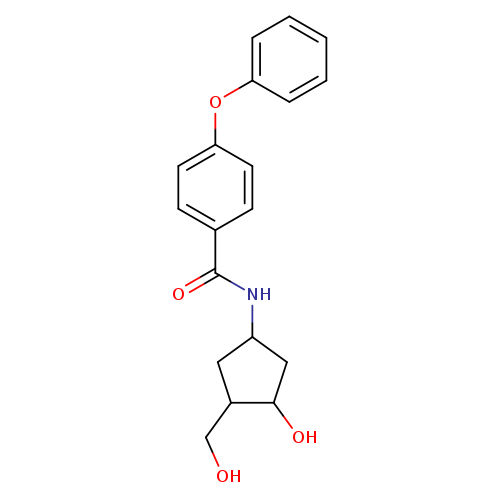 N-[3-hydroxy-4-(hydroxymethyl)cyclopentyl]-4-phenoxybenzamide