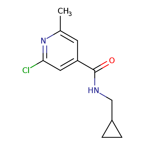 2-Chloro-N-(cyclopropylmethyl)-6-methylpyridine-4-carboxamide