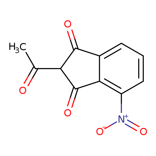 2-Acetyl-4-nitroindan-1,3-dione